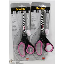 TWO SCOTCH 8" SCISSORS