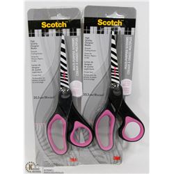 TWO SCOTCH 8" SCISSORS