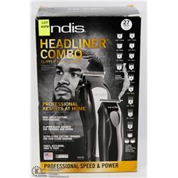 ANDIS HEADLINER COMBO 27PC CLIPPER/TRIMMER SET