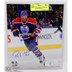 EDMONTON OILERS RYAN SMYTH SIGNED PHOTO