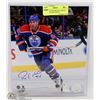 Image 1 : EDMONTON OILERS RYAN SMYTH SIGNED PHOTO