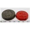 Image 1 : 2 METAL ADVERTISING PIECES.