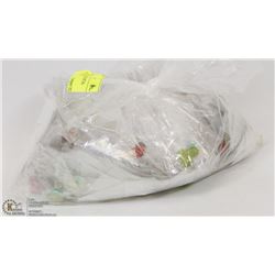 BAG OF 300 ASSORTED METAL CHARMS.