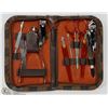 Image 1 : 10 PIECE MANICURE SET IN CARRY CASE NEW