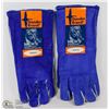 Image 1 : TWO PAIRS OF GANDER BRAND LEATHER WORK GLOVES