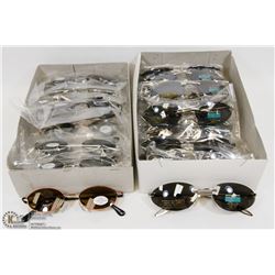 TWO CASES OF NEW SUNGLASSES