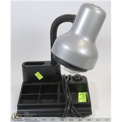 DESKTOP ORGANIZER WITH LIGHT