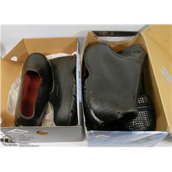 TWO PAIRS OF ACTON OVERSHOES