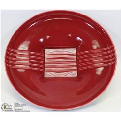 1950 CALIFORNIA ART DECO ROSELANE CERAMIC BOWL.