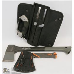 2 GERBER AXES AND 1 GERBER SAW