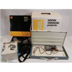 KODAK CAROUSEL WITH ACCESSORIES