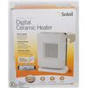 Image 1 : SOLEIL DIGITAL CERAMIC HEATER