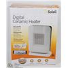 Image 1 : SOLEIL DIGITAL CERAMIC HEATER