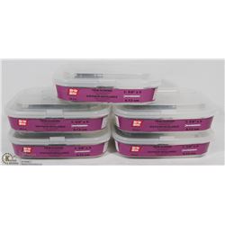 5 TUBS OF 1-5/8" X6 TRIM SCREWS