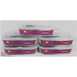 5 TUBS OF 1-5/8" X6 TRIM SCREWS