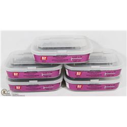 5 TUBS OF 1-1/2" DRYWALL SCREWS