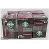 SIX 10 PACKS OF STARBUCKS KEURIG K-CUPS
