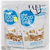 4 BAGS OF THE GOOD BEAN ORIGINAL SALTED CHICKPEAS