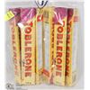 6 TOBLERONE FRUIT AND NUT 100G CHOCOLATE BARS