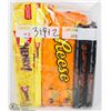 3 BAGS OF TREAT SIZE OH HENRY BARS, 4 BAGS OF