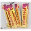 6 TOBLERONE FRUIT AND NUT 100G CHOCOLATE BARS