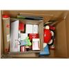 BOX OF ASSORTED COLLECTIBLES INCLUDING MANY