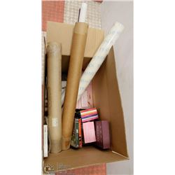 BOX OF ESTATE COLLECTIBLES INCLUDING BARBRA