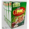 4 BOXES OF APPLE CINNAMON CHEERIOS