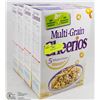 4 BOXES OF  MULTIGRAIN CHEERIOS