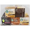 FIVE 10 PACKS OF STARBUCKS K-CUPS