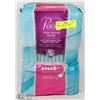 2 PACKS OF 48, 3-IN-1  POISE ORIGINAL PADS