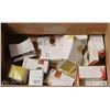BOX OF ASSORTED TAZO TEAS AND STARBUCKS INSTANT