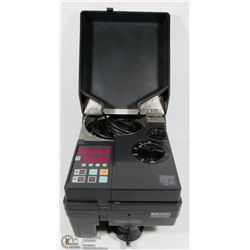 VINTAGE ELECTRIC COIN SORTER , SORTS COINS AND