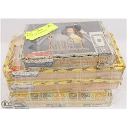 4 VINTAGE CIGAR BOXES.