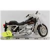 Image 1 : DIE CAST PLASTIC HARLEY BIKE 1:18 SCALE.