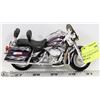 Image 1 : DIE CAST PLASTIC HARLEY BIKE 1:18 SCALE.