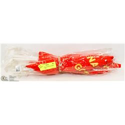 5 COCA COLA CANADA OLYMPIC CAR BANNERS.