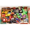 Image 1 : LARGE FLAT W/KIDS TOYS INCL. THE HULK,