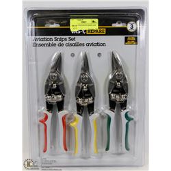 SET OF 3 AVIATION/TIN SNIPS NEW IN PACK