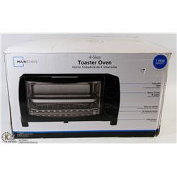 MAINSTAYS 4 SLICE TOASTER OVEN