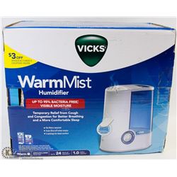 VICKS WARM MIST HUMIDIFIER