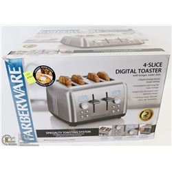 FARBERWARE 4 SLICE DIGITAL TOASTER