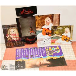 COLLECTION OF ASSORTED MUSIC WALL HANGINGS AND