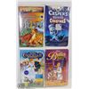 Image 1 : 4 SEALED KIDS VHS