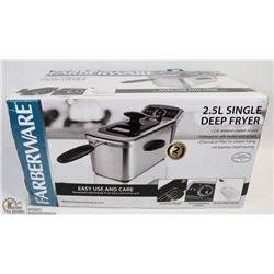 FARBERWARE 2.5L SINGLE DEEP FRYER