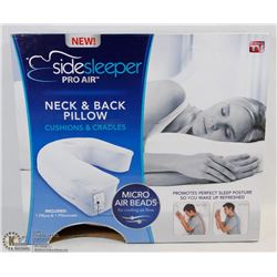 SIDESLEEPER PRO AIR NECK AND BACK PILLOW