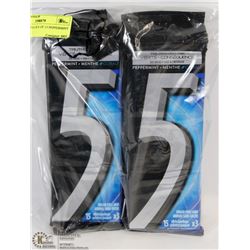 LOT OF 7-3 PACKS OF 15 PEPPERMINT 5 GUM