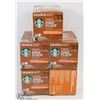Image 1 : LOT OF 5 STARBUCKS KEURIG 10 PACKS COFFEE K-CUPS