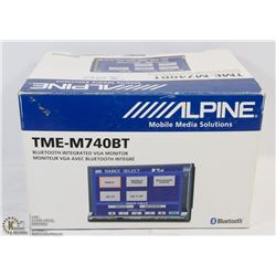 ALPINE BLUETOOTH INGRATED VGA MONITOR