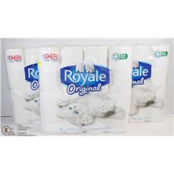 48 DOUBLE ROLLS OF ROYALE ORIGINAL TOILET